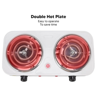 Electric Stove Hot Plate – Single & Double Burner for High-Power Cooking