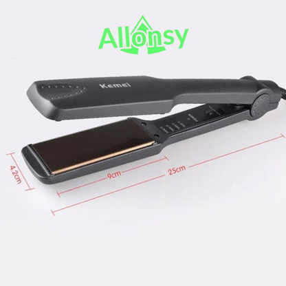Hair Straightener – Ceramic Plates, Fast Heat-Up & Adjustable Temperature