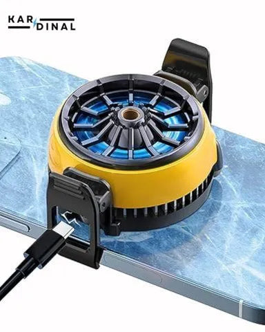 Mobile Gaming Cooling Fan 15W with LED Display – Radiator for Phone & Tablet