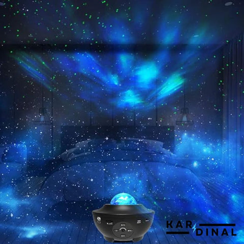 Rotating Moon Lamp Starry Sky Projector Night Light