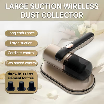 Mattress Vacuum Cleaner Efficient Dust Removal with Technology Lightweight and Cordless Handheld for Home