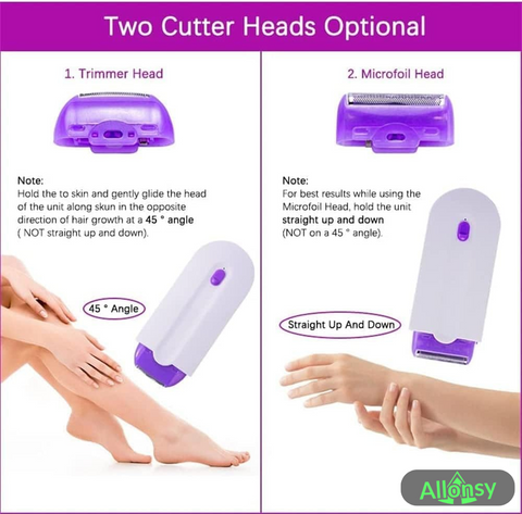Laser Hair Removal Machine – Painless USB Rechargeable Hair Remover