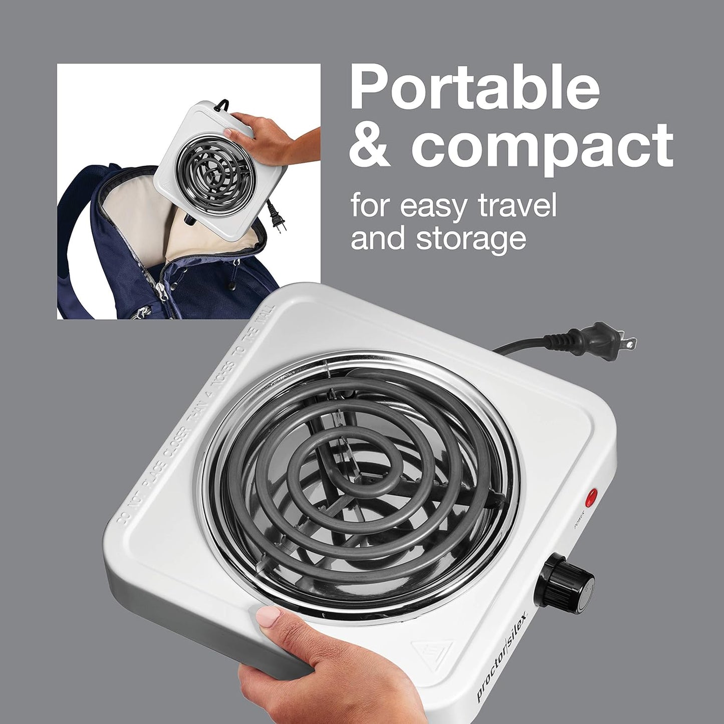 Electric Stove Hot Plate – Single & Double Burner for High-Power Cooking