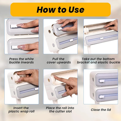 4-in-1 Wall-Mount Sauce Bottle Storage Holder