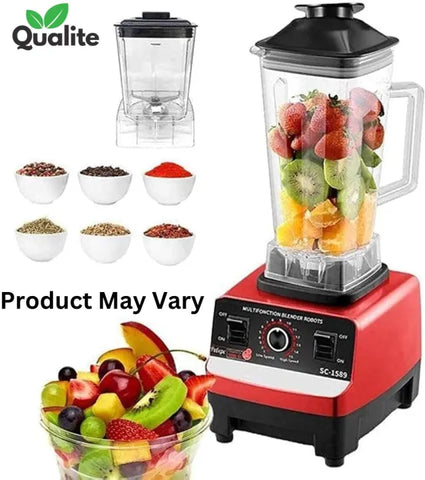 2-in-1 Juicer & Chopper – High-Power Blender & Grinder