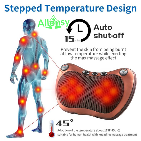 Electric Neck & Shoulder Massager with Heat