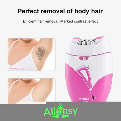 Electric Hair Removal Shaver for Long-Lasting Smoothness