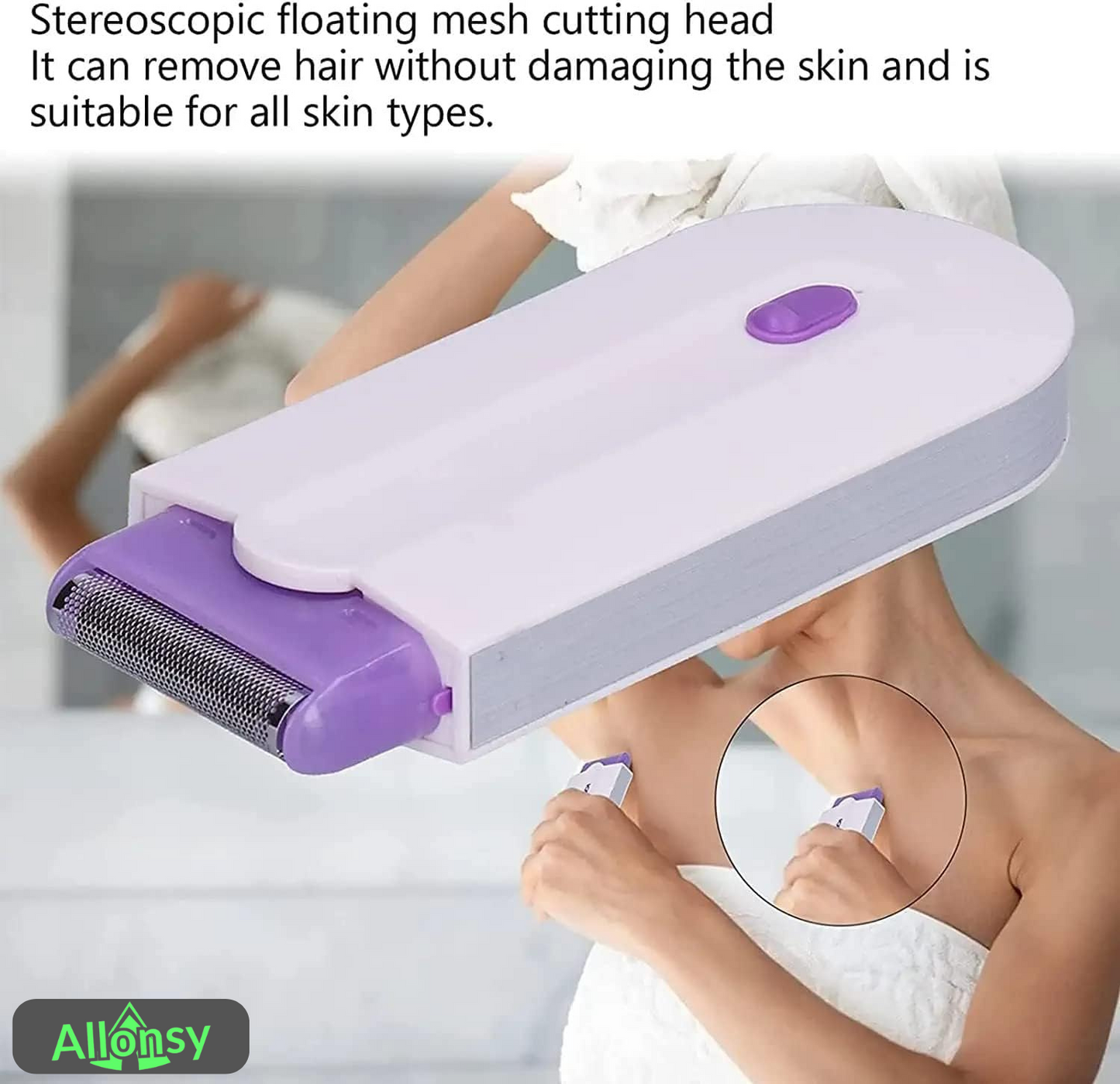 Laser Hair Removal Machine – Painless USB Rechargeable Hair Remover