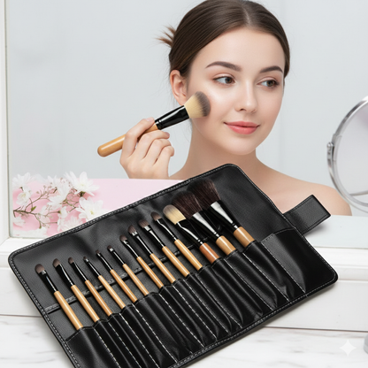 24  PCS Makeup Brush Set Soft Beauty Cosmetic Brushes Tools