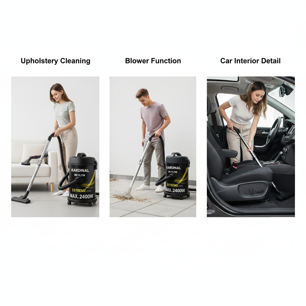 KARDINAL Commercial Vacuum Cleaner | 21-Litre