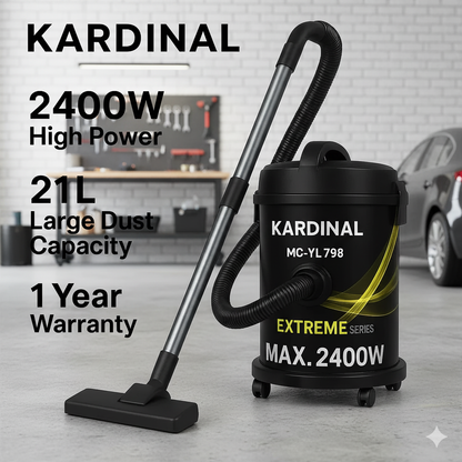 KARDINAL Commercial Vacuum Cleaner | 21-Litre