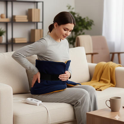 Electric Heating Pad – Pain Relief for Cramps, Back & Muscles