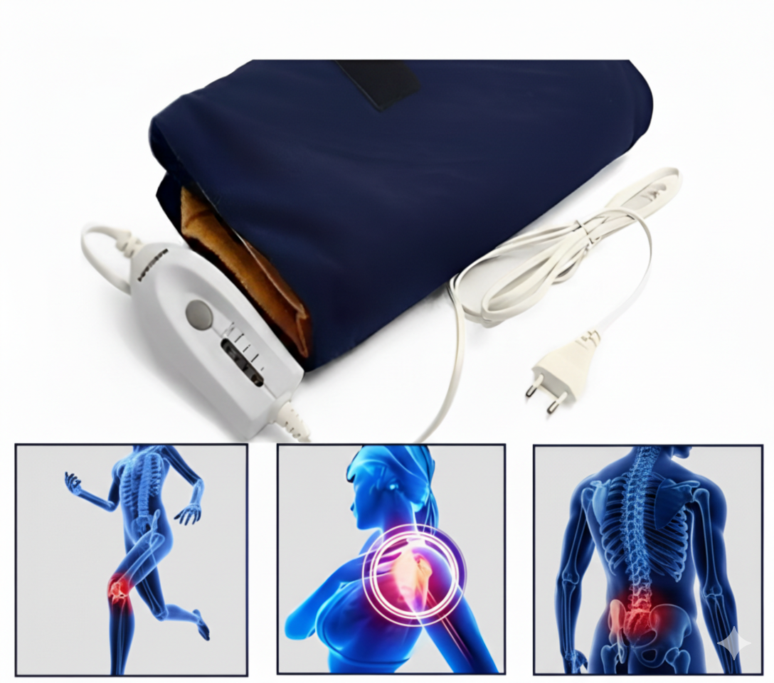 Electric Heating Pad – Pain Relief for Cramps, Back & Muscles