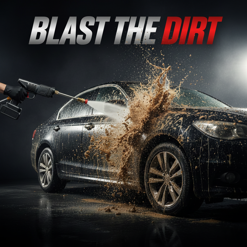 Cordless High Pressure Water Cleaner Washer Spray