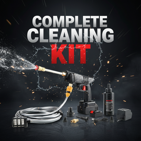 Cordless High Pressure Water Cleaner Washer Spray ( 02 Battery Included )