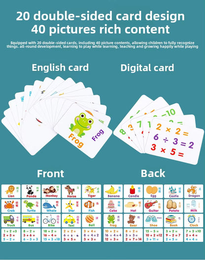 Wooden Alphanumeric Spelling & Maths Teaching Kit