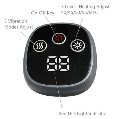 Smart Electric Knee Massager | Heating & Vibration Therapy for Arthritis, Joint Pain & Leg Relief