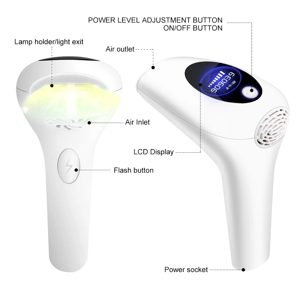 IPL Laser Hair Removal Device – Professional & Gentle.