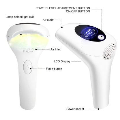 IPL Laser Hair Removal Device – Professional & Gentle.