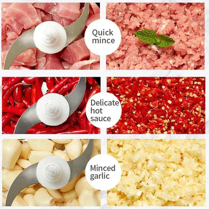 Hand Pushing Chopper Manual Press