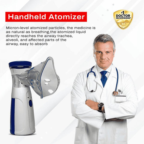 Portable Electric Nebulizer – Handheld Mesh Machine for Kids & Adults