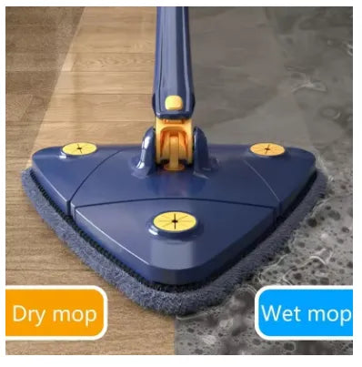 Triangle Shape Extendable Microfiber Mop