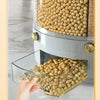 Kitchen Food Rotating Rice Dispenser Grain Storage Container
