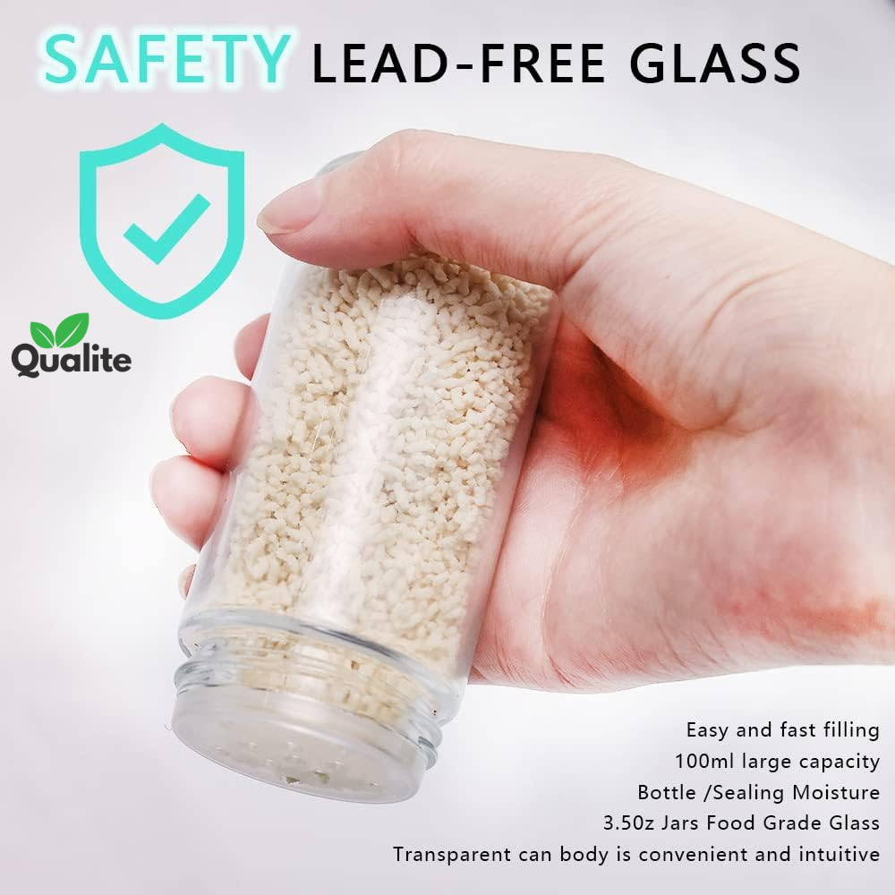 18 pcs 360° Rotating Spice Rack