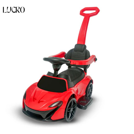 2-in-1 Baby Ride-On Car with Music & Lights