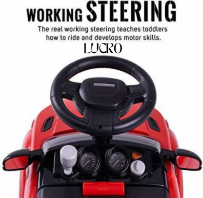 Baby Ride On Car for Kids | Push Car for Kids with Music and Light