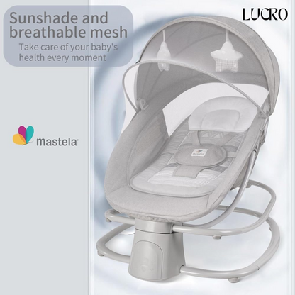 Mastela 4-in-1 Baby Swing Jhoola with Remote & Mosquito Net