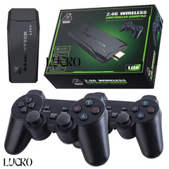 2.4G Wireless Controller Gamepad with 4K HD, Game Stick, Retro Games ,2-Player Wireless Console controller, Retro Game device