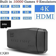 2.4G Wireless Controller Gamepad with 4K HD, Game Stick, Retro Games ,2-Player Wireless Console controller, Retro Game device