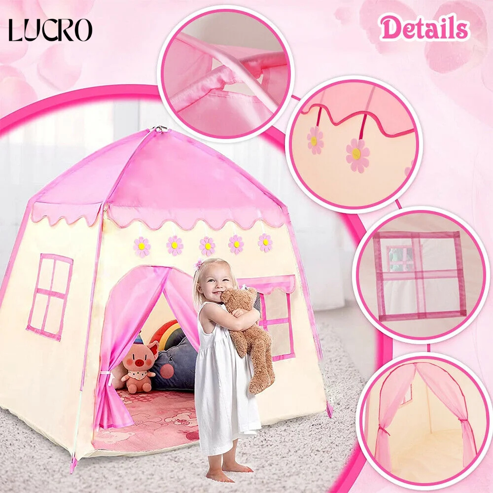 Magical Tent House for Kids – Princess Castle Playhouse