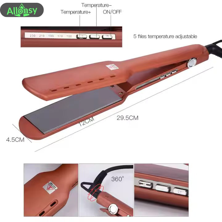 Proluxeyou Adaptive Hair Straightener Fast 15 Second Heatup 5 Temperature Setting