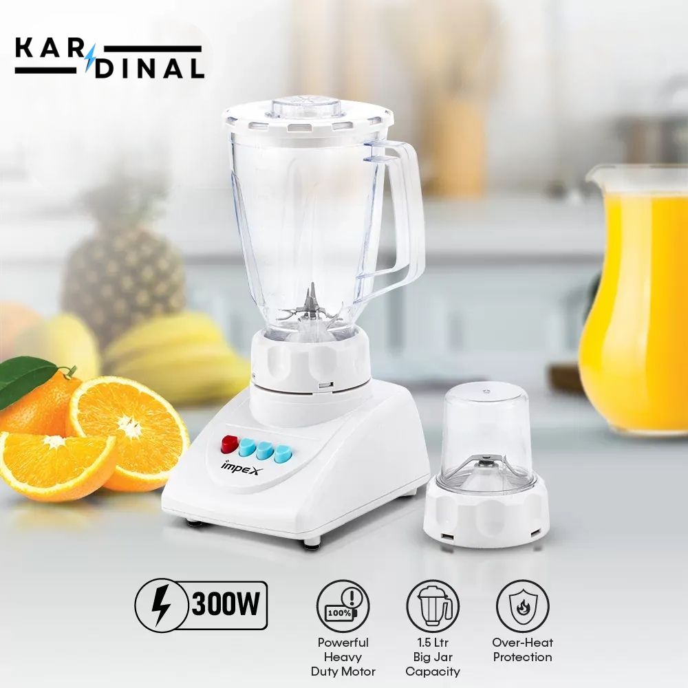 2-in-1 Electric Juicer & Blender with Grinder – Multipurpose Food Processor