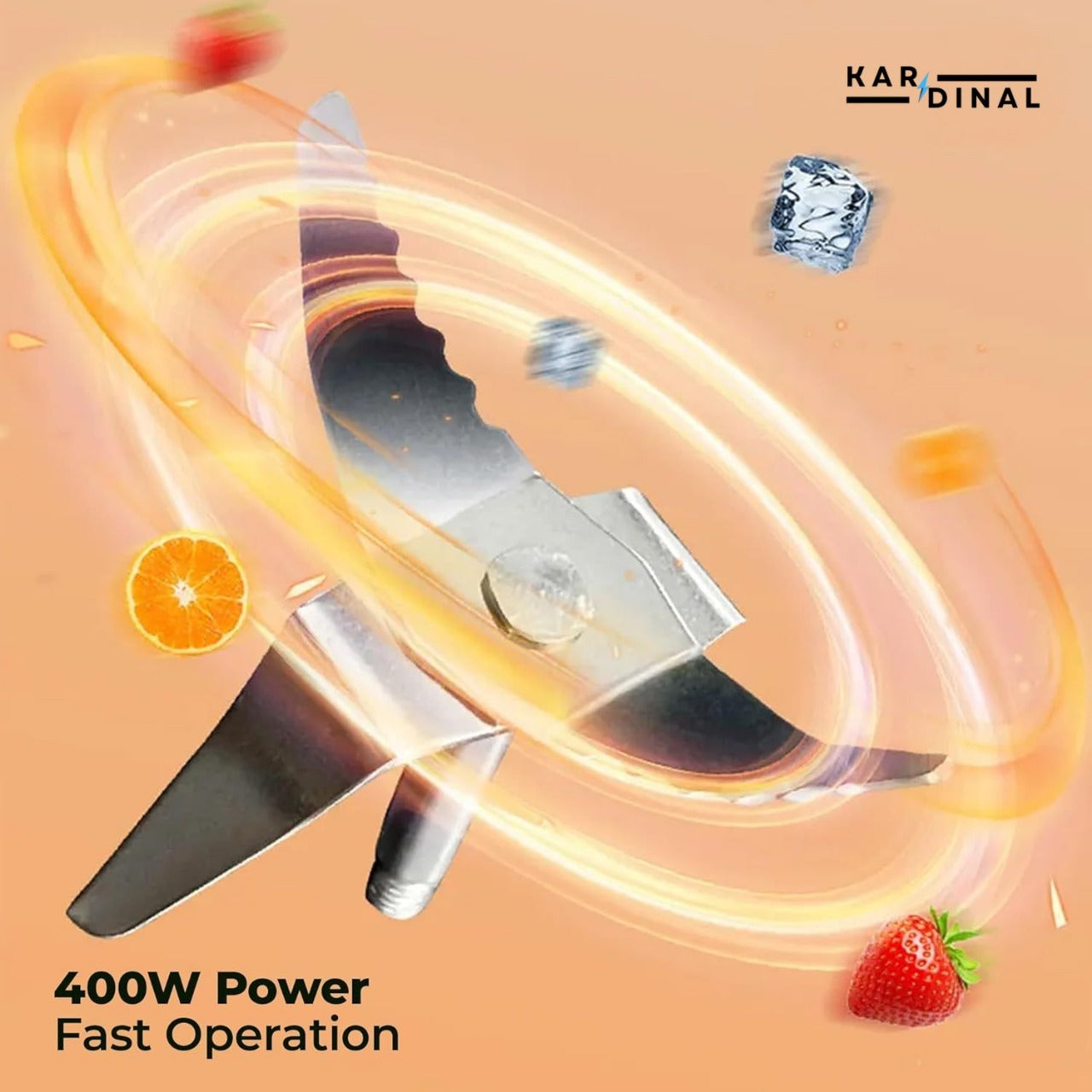 3-in-1 Glass Juicer, Blender & Grinder – Kitchen Food Processor