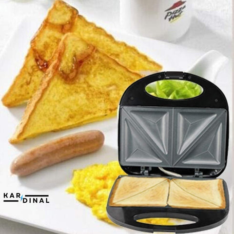 Sandwich Maker – Double-Sided Non-Stick Toaster for Quick Breakfasts
