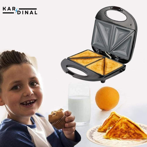 Sandwich Maker – Double-Sided Non-Stick Toaster for Quick Breakfasts