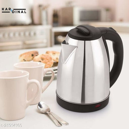 1.8L Stainless Steel Electric Kettle – Rapid Boil, Safe & Easy to Use