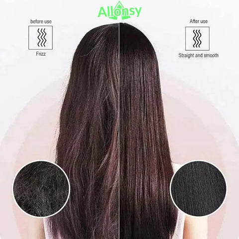 Professional Electric Hair Straightener Brush Heated Comb