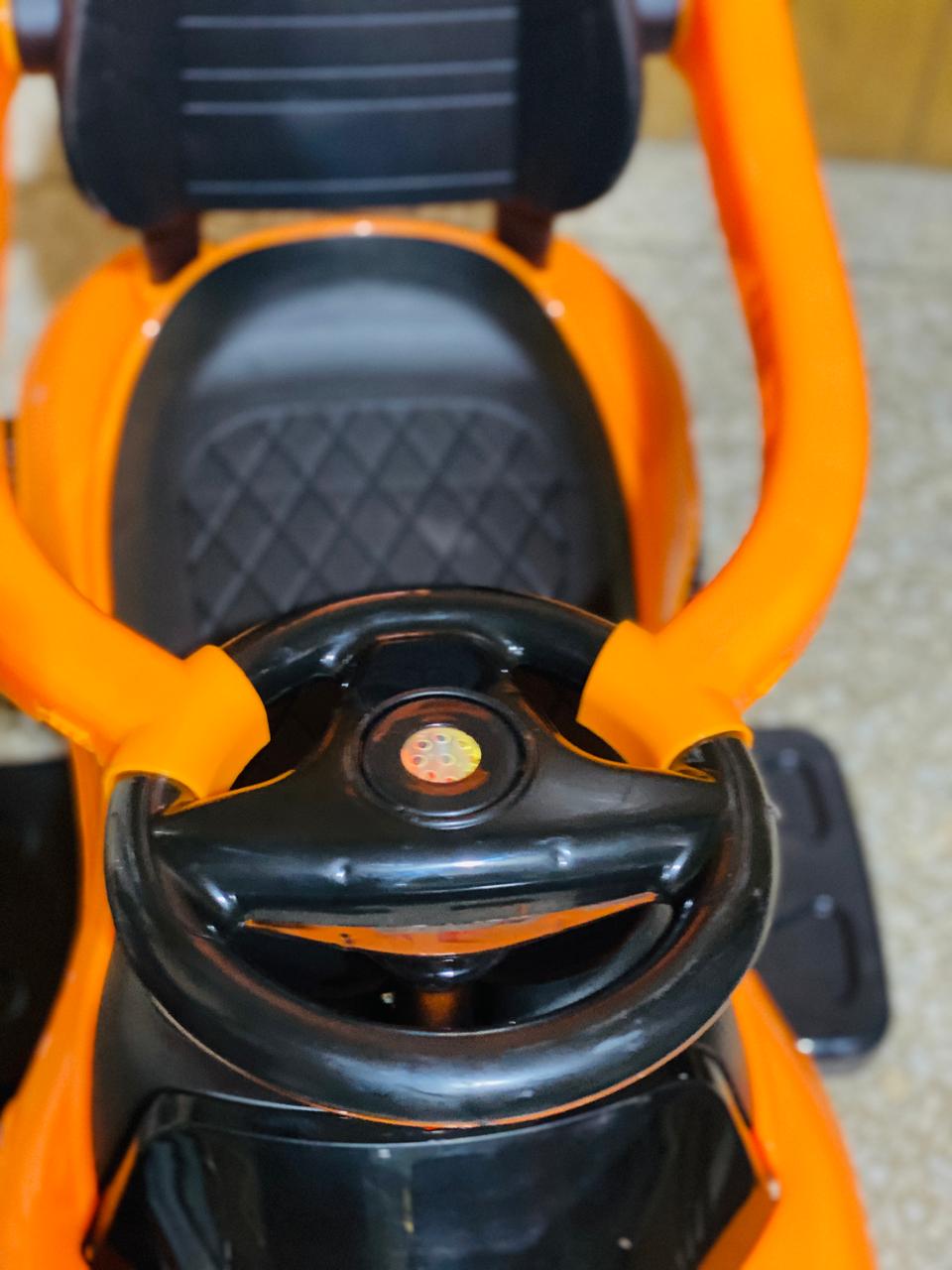 2-in-1 Baby Ride-On Car with Music & Lights