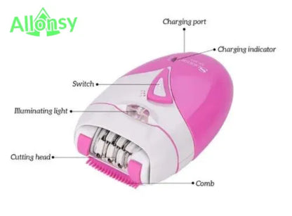 Electric Hair Removal Shaver for Long-Lasting Smoothness