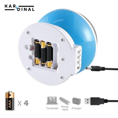 Rotating Moon Lamp – Starry Sky Projector with LED & Bluetooth