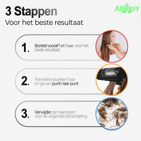Rechargeable Cordless Hair Trimmer for Women – Split End Remover