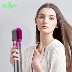 Allonsy 5 In 1 Hair Dryer Hot Hairdryer Comb Hot Air Comb Blow Curlers Straightener Brush Curling Iron Hair Straightener Styling Tool
