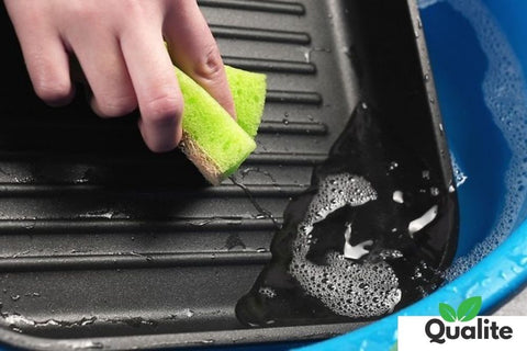 28cm Non-Stick Grill Pan – Durable Square Fry Pan with Handle