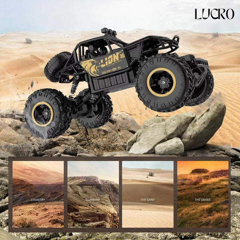 RC Monster Truck Car -Road Remote Control Crawler for Kids