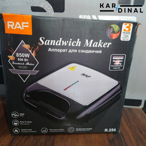 Sandwich Maker Breakfast Machine | Double-Sided Heating Toaster & Waffle Maker
