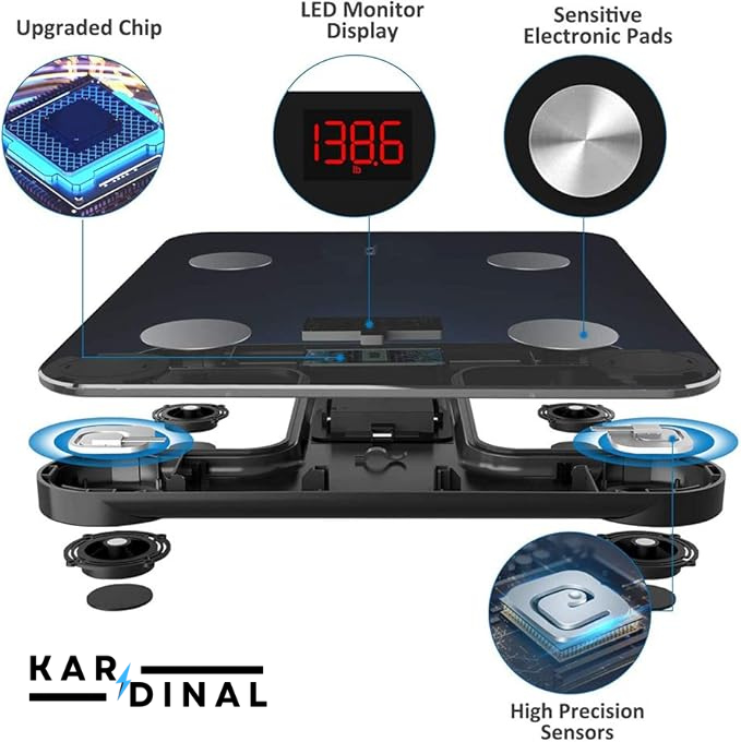 Digital Weighing Scale 180kg with LCD Display